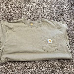 Carhartt Tan T-Shirt (Large)